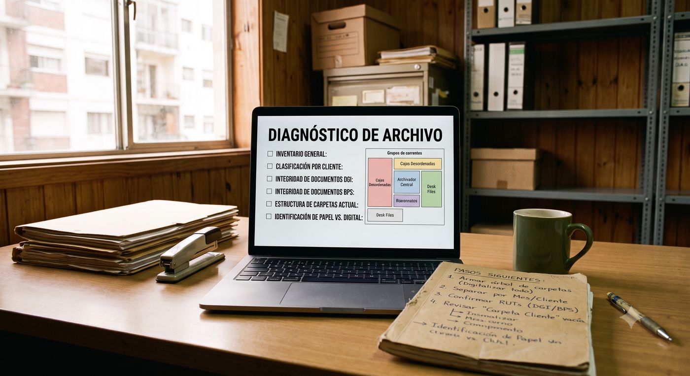 Diagnóstico y mapeo con IA